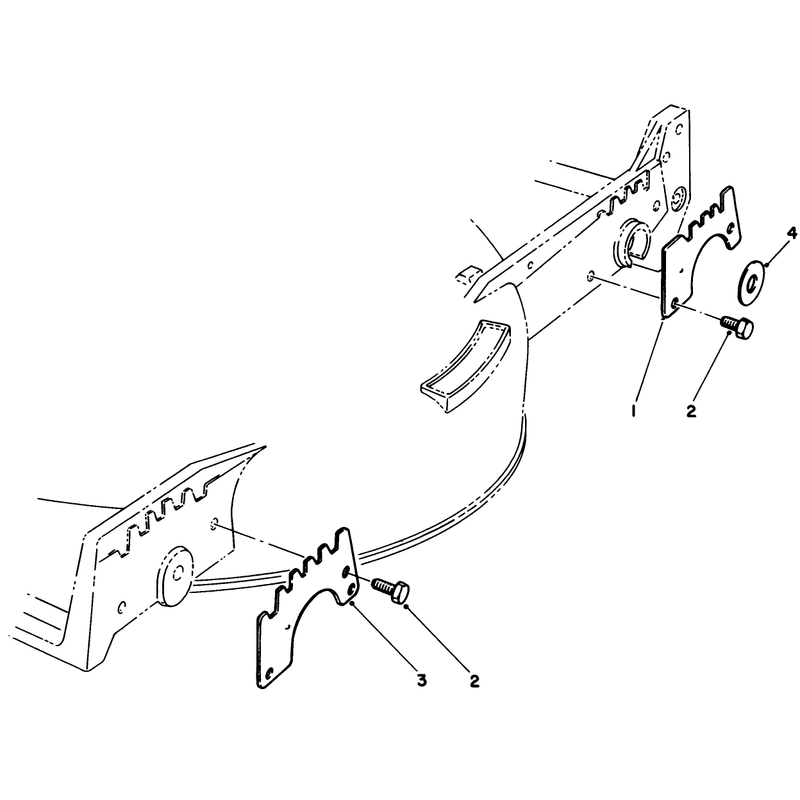 Wear Plate Kit No 49-4080 Optional