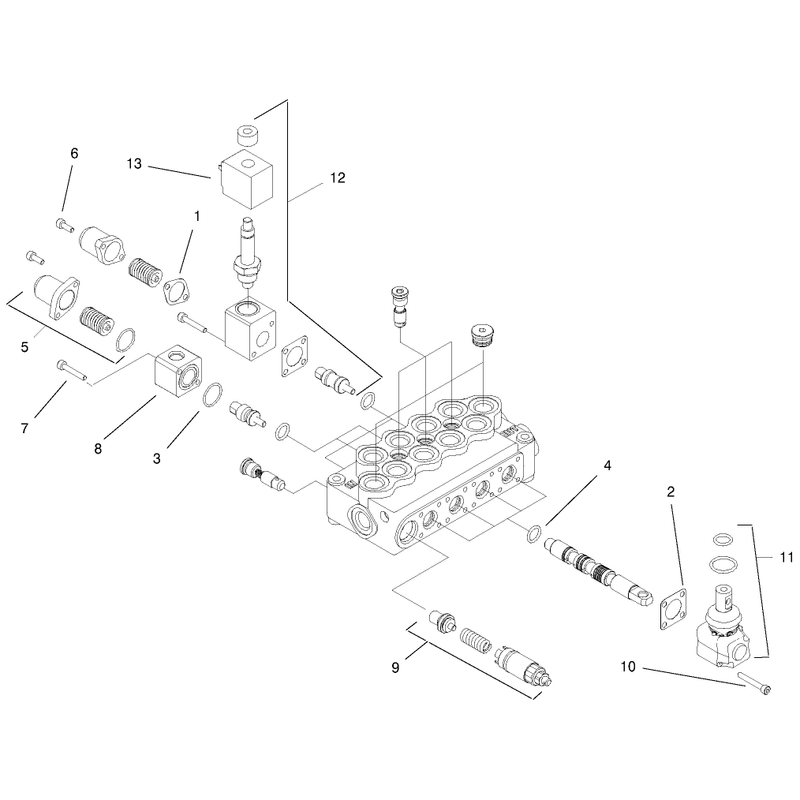 Hydraulic Valve Assembly No 99-3069