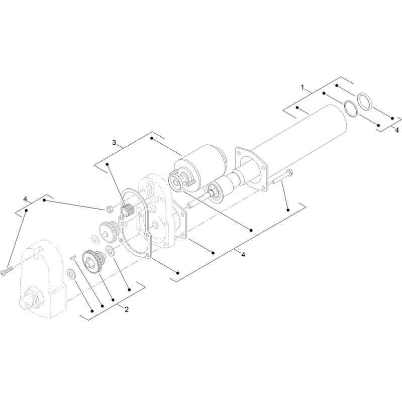Linear Acuator Assembly No 104-6678