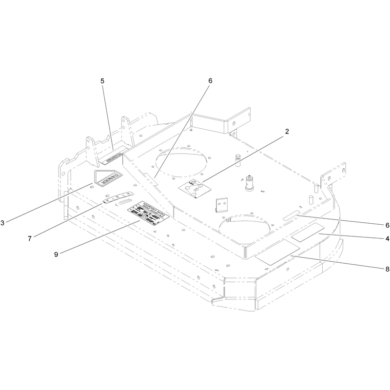 Deck Assembly No 110-4907