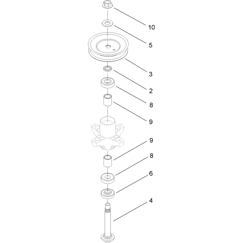 Spindle Assembly No 112-6042