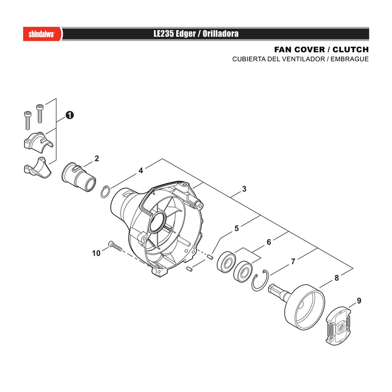 FAN COVER / CLUTCH