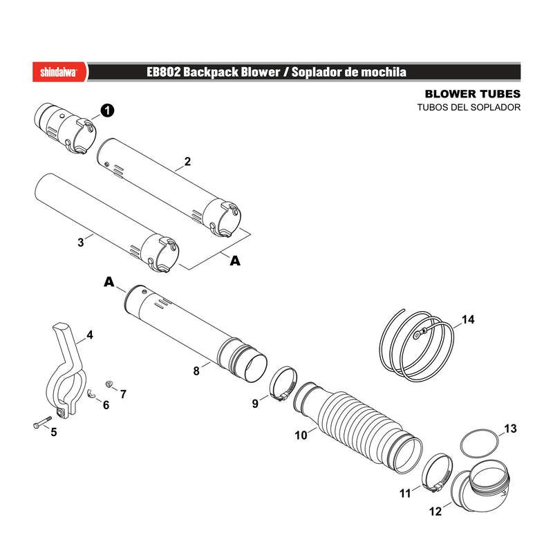 BLOWER TUBES