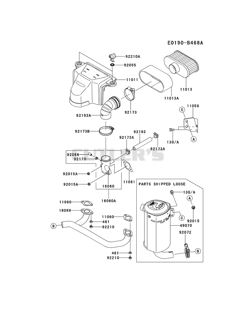 AIR-FILTER/MUFFLER