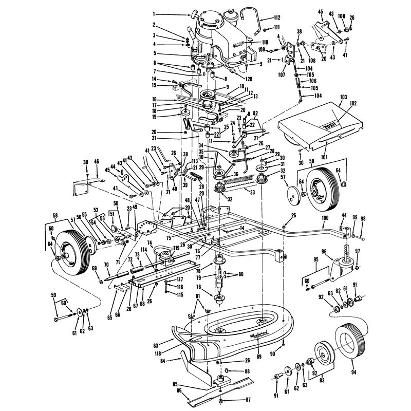34in Hevi Duty Parts List