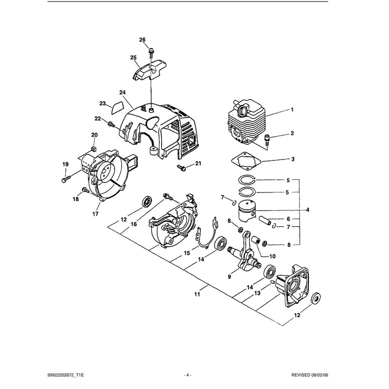 Engine, Fan Housing, Cover
