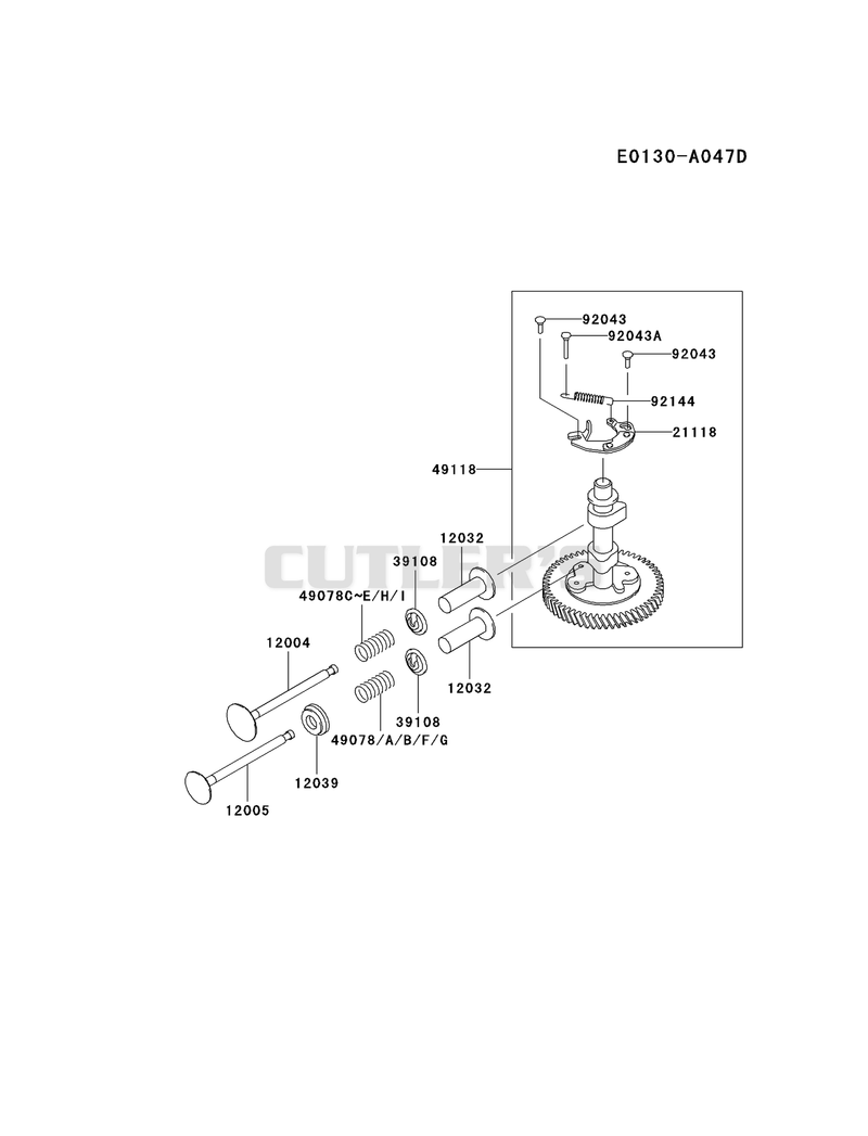VALVE/CAMSHAFT