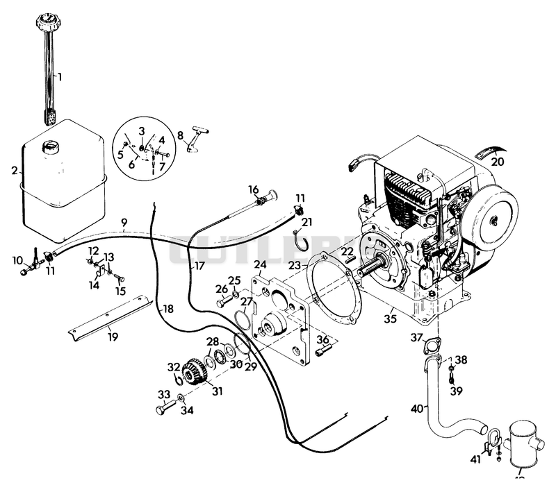 FUEL AND EXHAUST SYSTEM