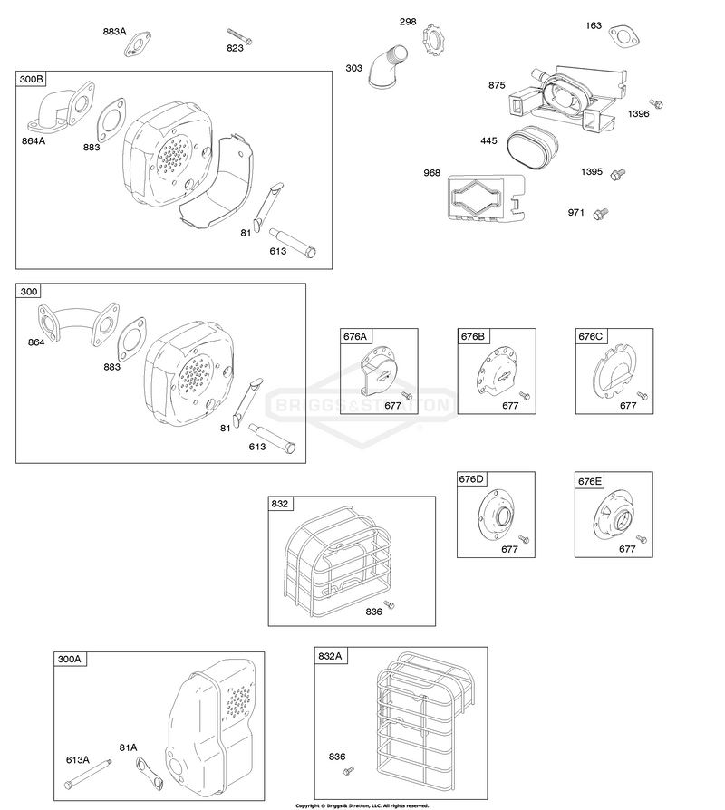 Air Cleaner, Exhaust System