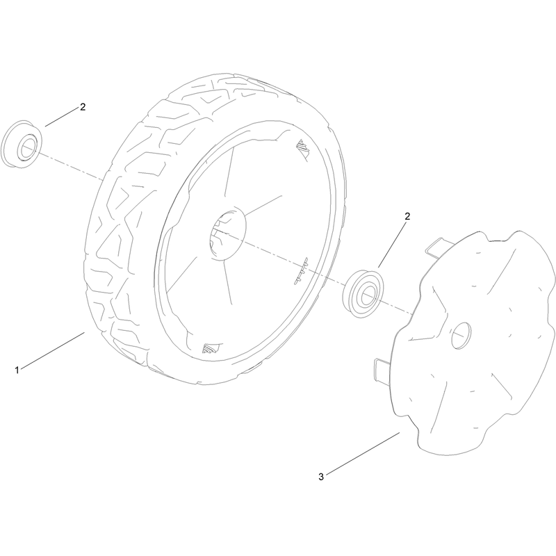 Wheel Assembly No 134-4363