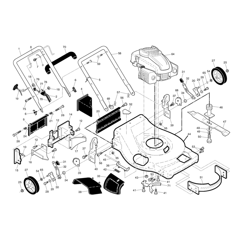 FRAME AND ENGINE