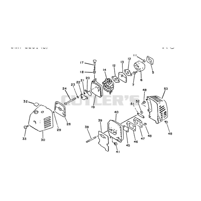 Intake Carburetor and Air Cleaner