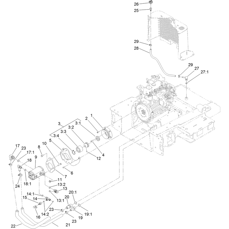 Hydraulic Pump Assembly