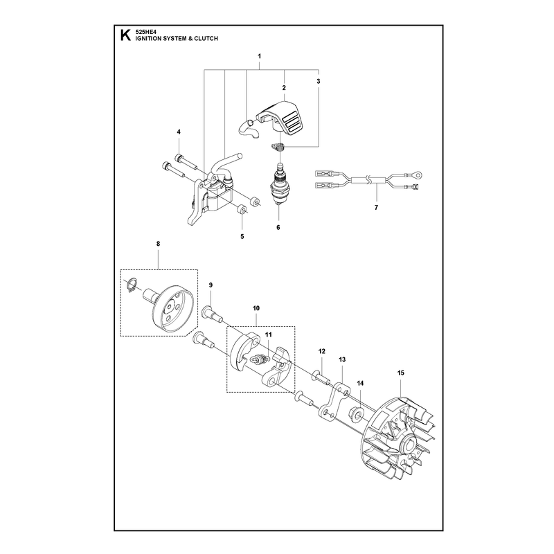 IGNITION SYSTEM AND CLUTCH