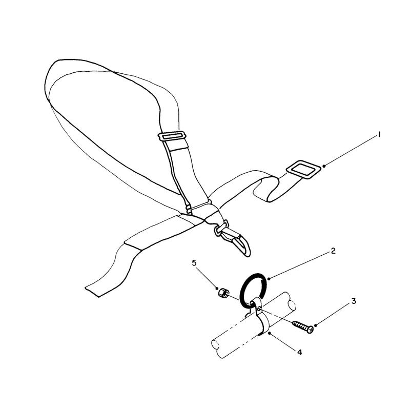 Deluxe Shoulder/belt Harness (optional)