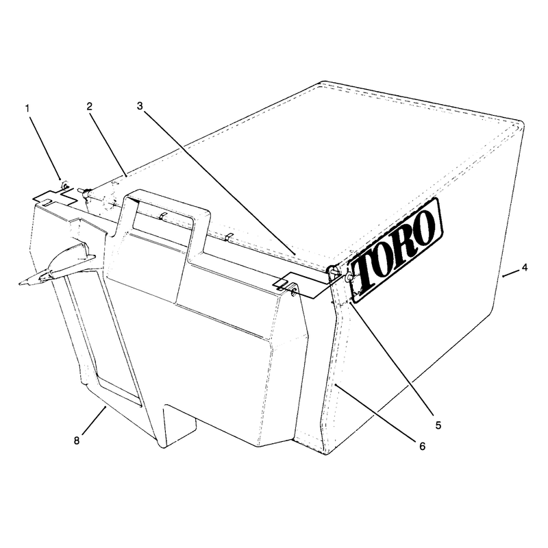 Grass Bag Assembly No 11-0189
