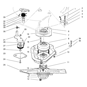 Blade Brake Clutch Assembly