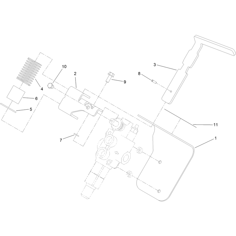 Auxiliary Control Lever Assembly