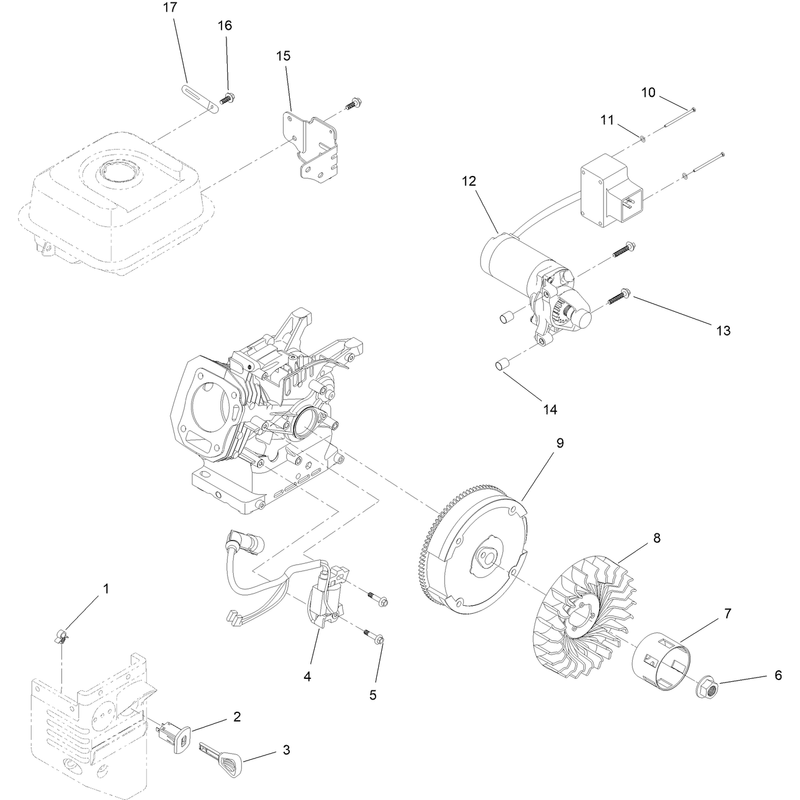 Ignition and Electrical Assembly
