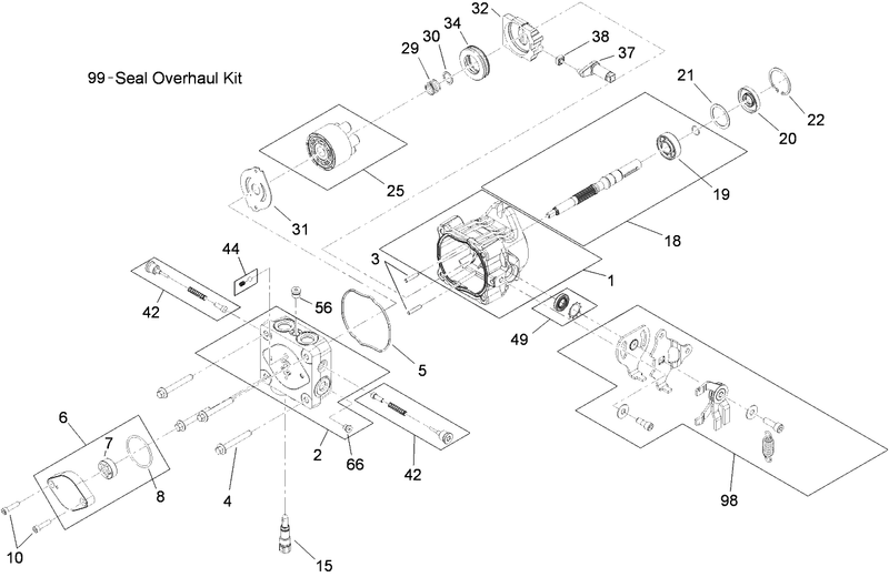Hydraulic Pump Assembly No 115 4481