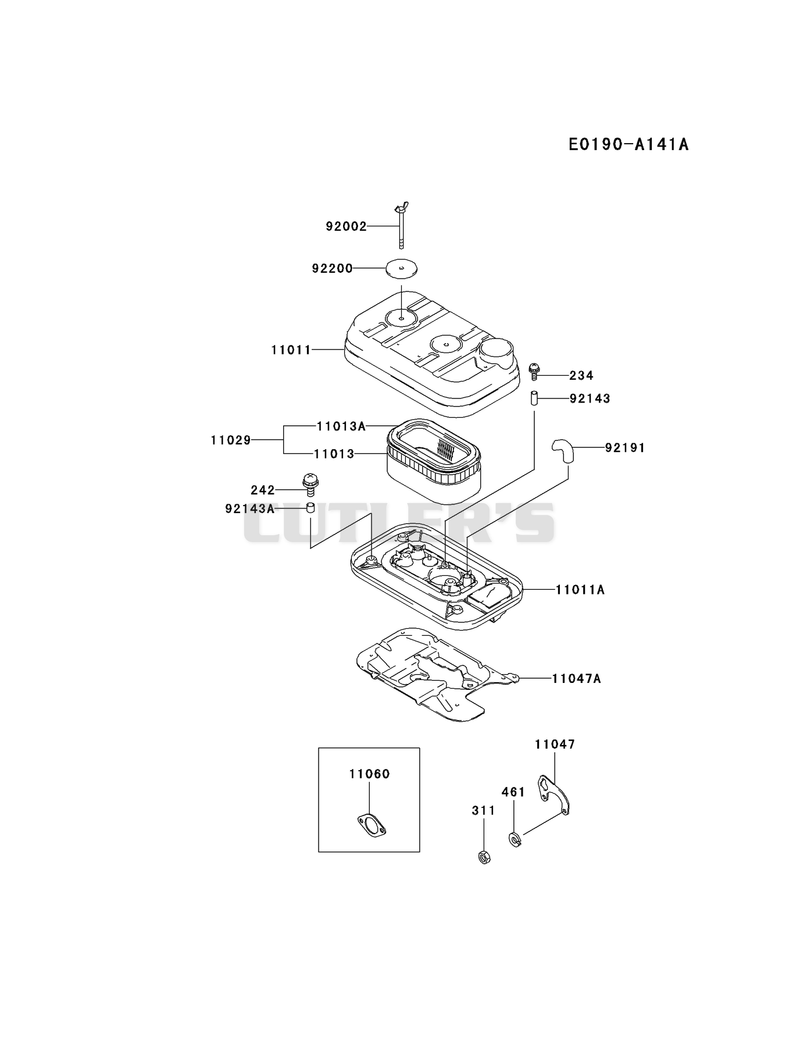 AIR-FILTER/MUFFLER