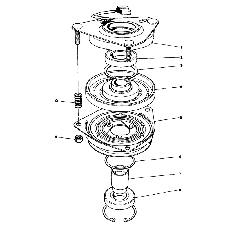 Clutch Assembly No 54-3200