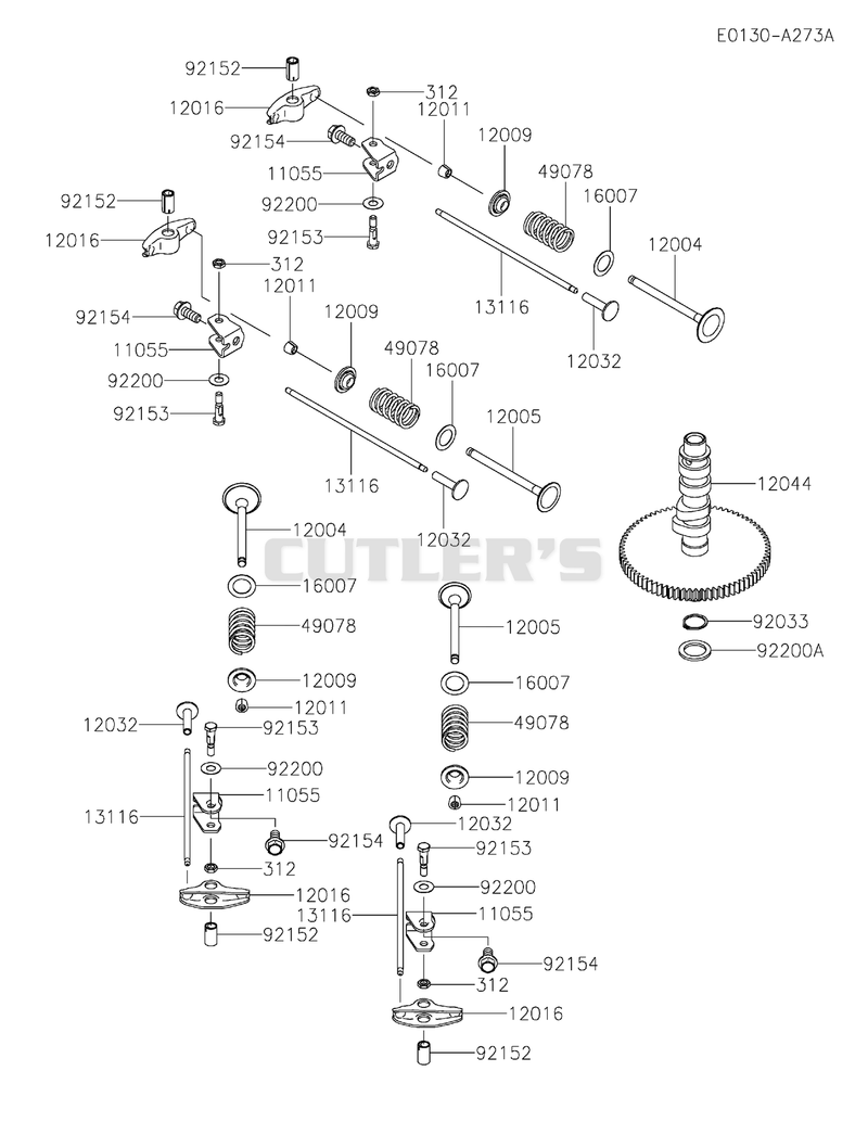 VALVE/CAMSHAFT