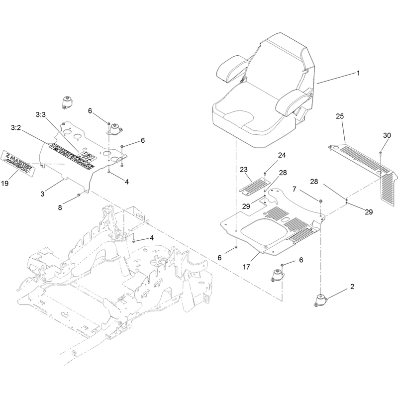 Seat Mounting Assembly