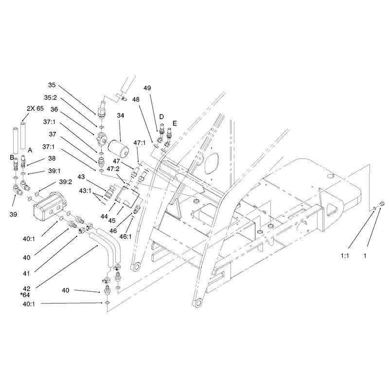 Hydraulic Assembly Conintued