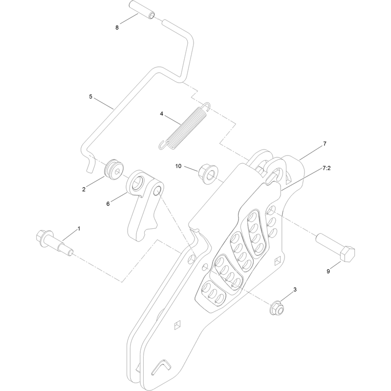 Height of Cut Assembly No 120-2530