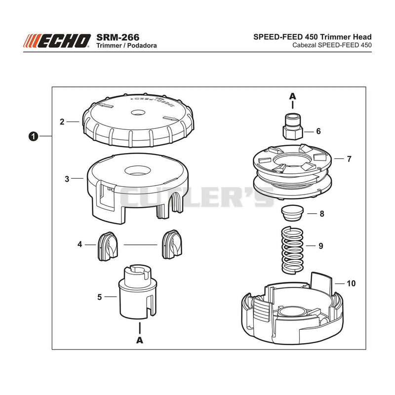 SPEED-FEED 450 Trimmer Head