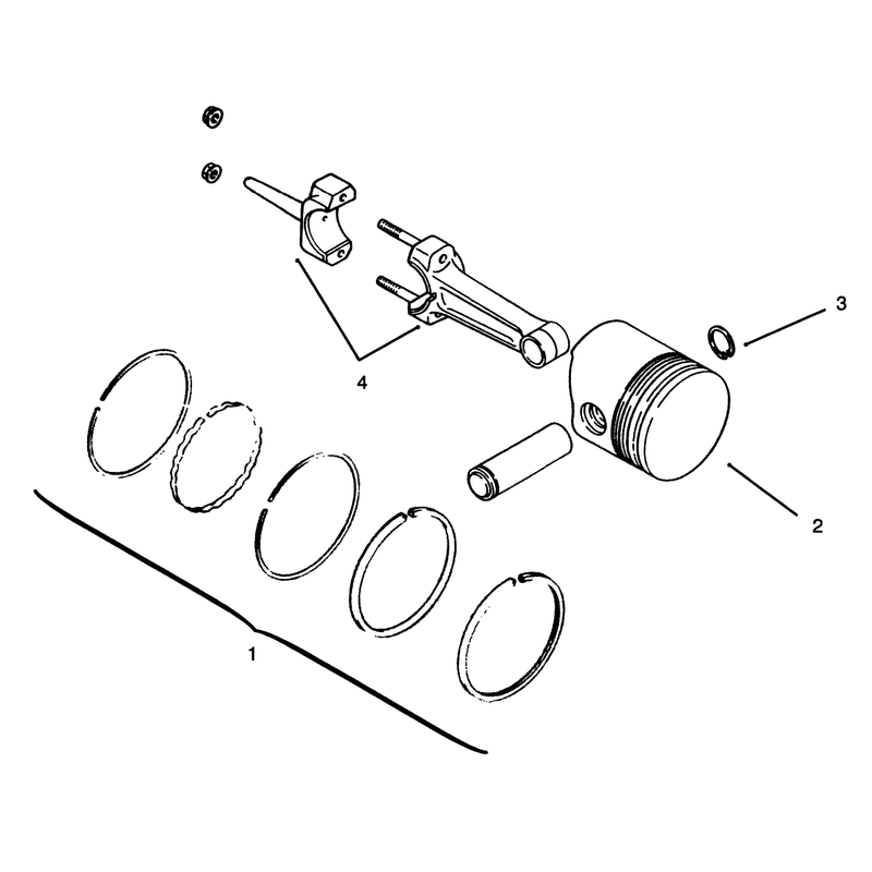 Piston and Rings