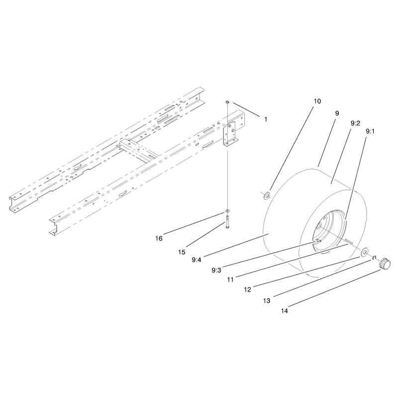 Rear Wheel Assembly