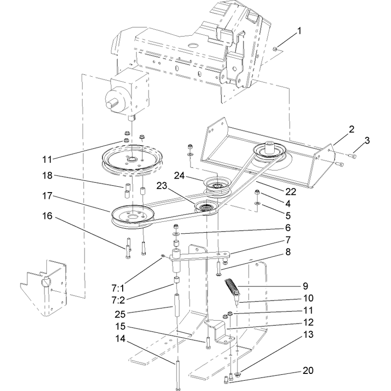 Fan Drive Idler Assembly