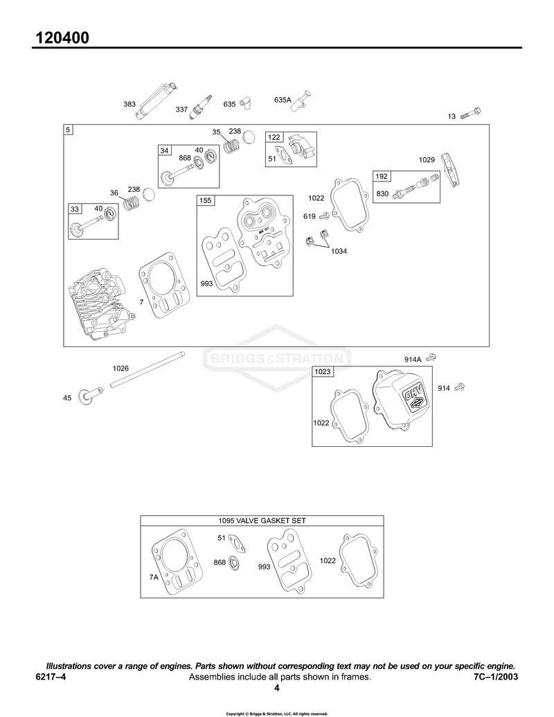 Head/Kits/Gaskets