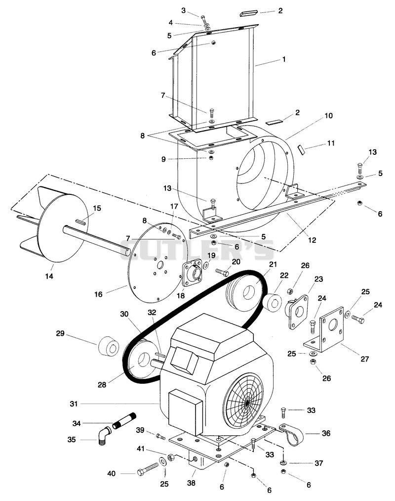 ENGINE AND DRIVE