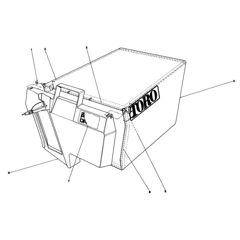 Grass Bag Assembly No 11-0189