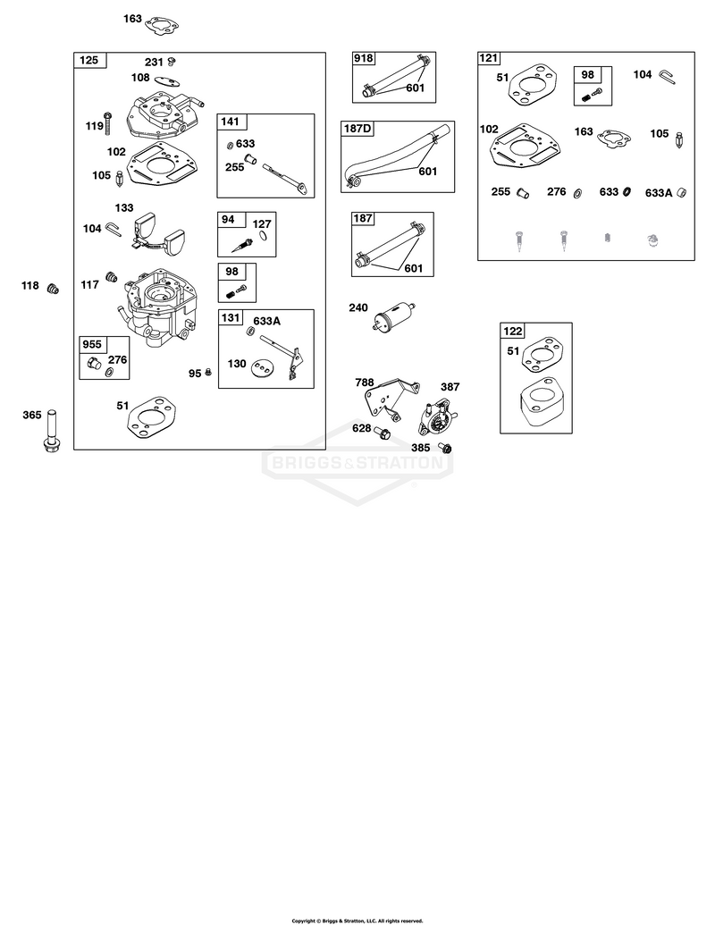 Carburetor and Fuel Supply Group