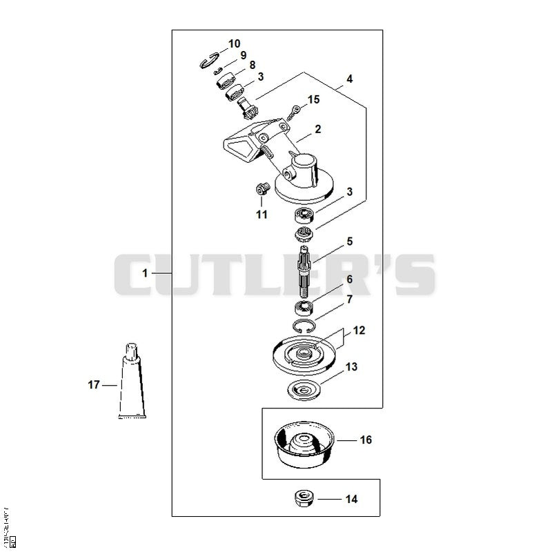 Gear head FS 44