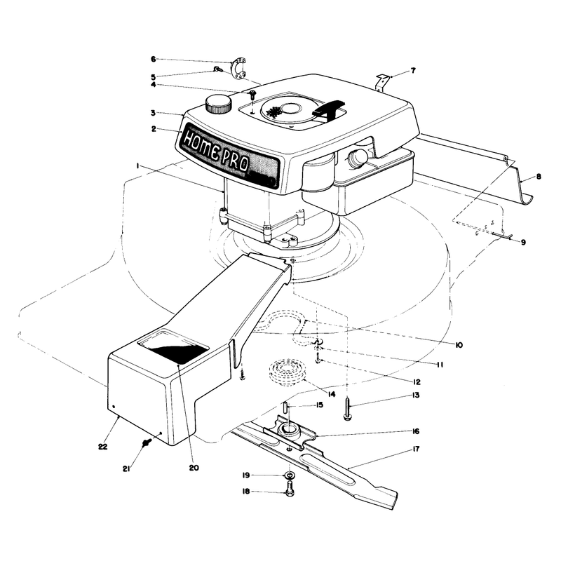 Engine Assembly Model 16810