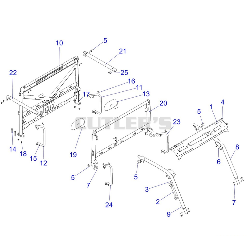 Chassis, Cab Frame