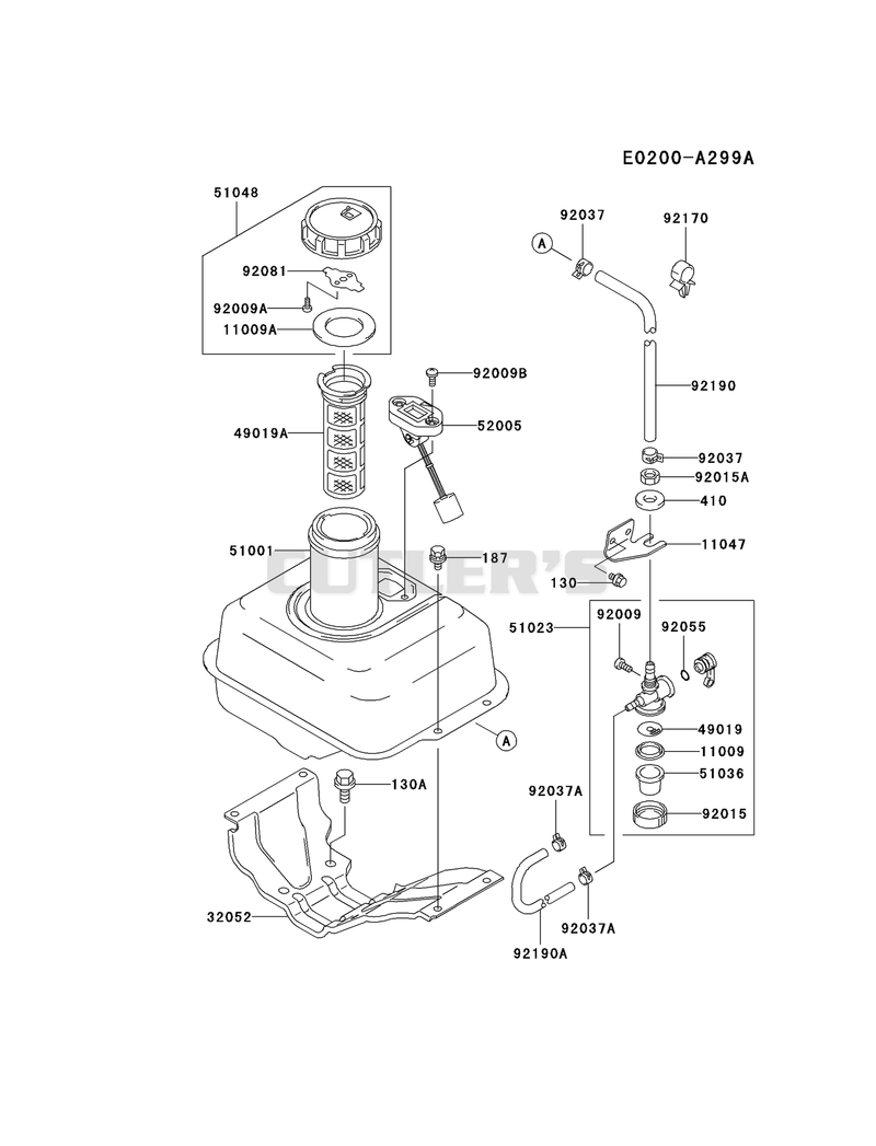 FUEL-TANK/FUEL-VALVE