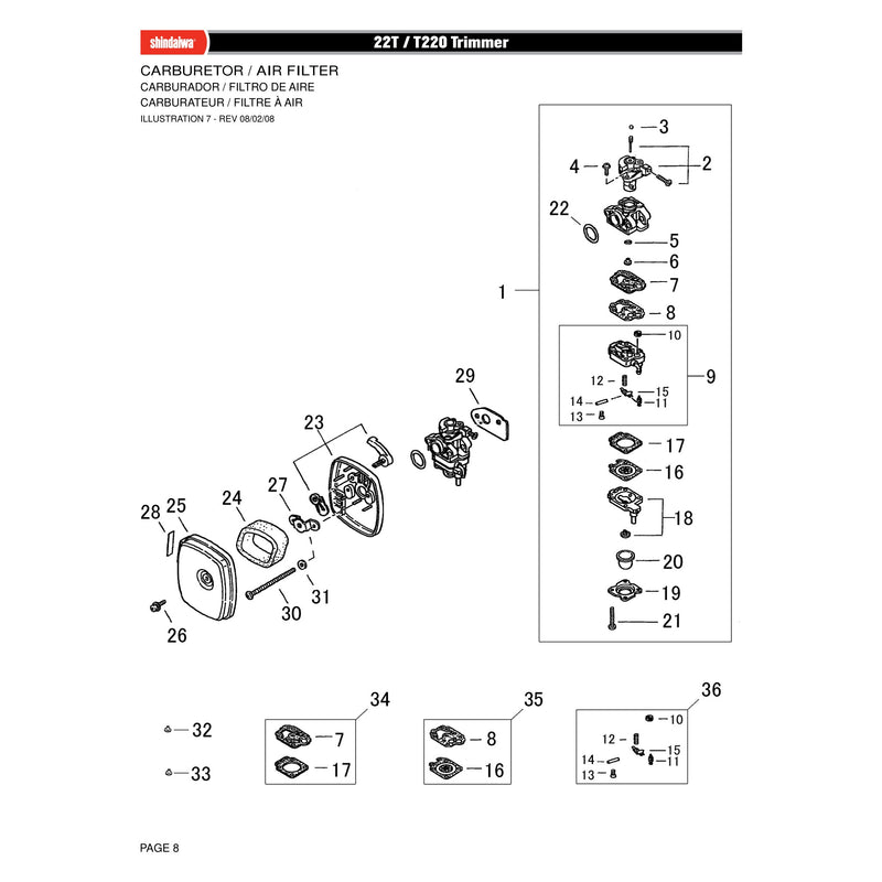 CARBURETOR / AIR FILTER