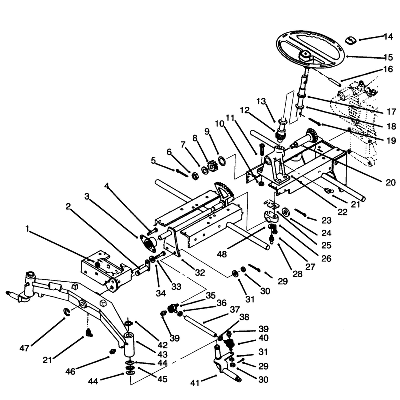 Front Axle and Steering