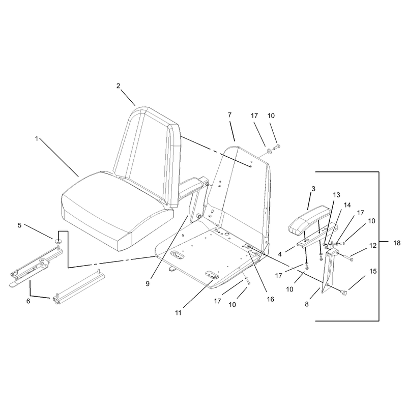 Seat Assembly No 1-633705
