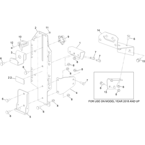 Bucket Mount Assembly No 145-3687