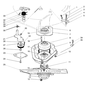 Blade Brake Clutch Assembly