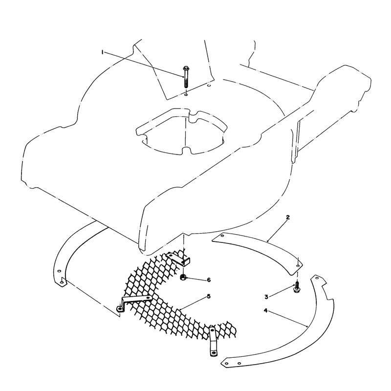Leaf Shredder Kit No 59101 Optional