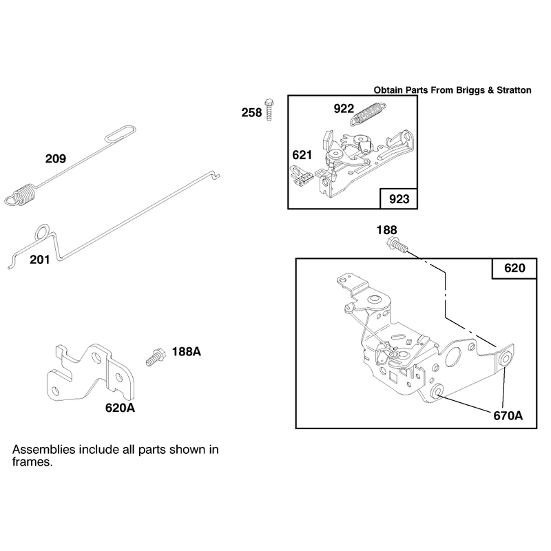 Engine Briggs and Stratton Model 12f802-0667-01