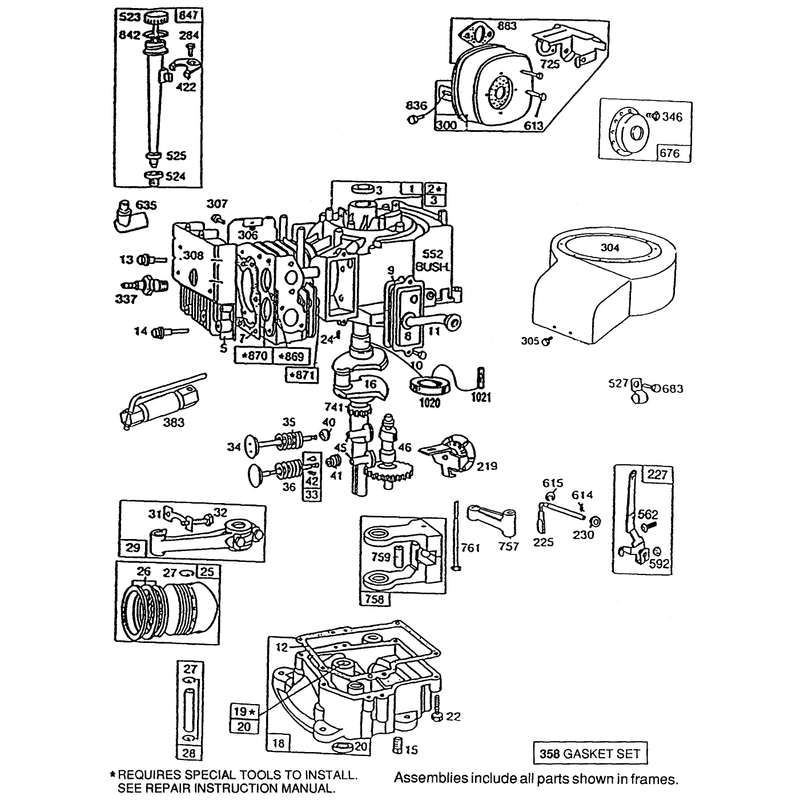 Briggs and Stratton No 19707-0121-01